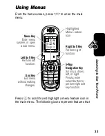 Предварительный просмотр 35 страницы Motorola V600 Manual