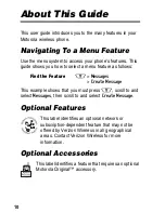 Preview for 12 page of Motorola V60p User Manual