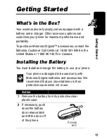 Preview for 19 page of Motorola V60p User Manual