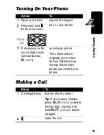 Preview for 23 page of Motorola V60p User Manual