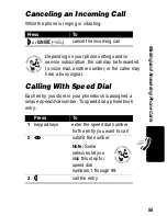 Preview for 57 page of Motorola V60p User Manual