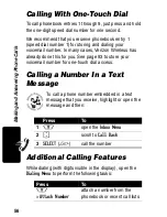 Preview for 58 page of Motorola V60p User Manual