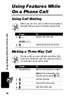 Preview for 60 page of Motorola V60p User Manual