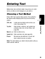 Preview for 67 page of Motorola V60p User Manual