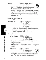 Preview for 80 page of Motorola V60p User Manual