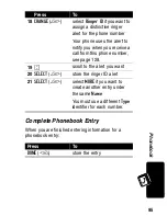 Preview for 97 page of Motorola V60p User Manual