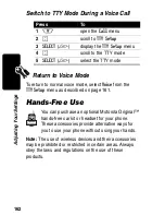 Preview for 164 page of Motorola V60p User Manual