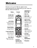 Preview for 1 page of Motorola V60s User Manual