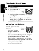 Preview for 18 page of Motorola V60s User Manual