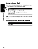 Preview for 20 page of Motorola V60s User Manual