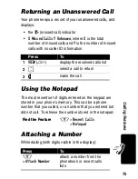 Preview for 75 page of Motorola V60s User Manual