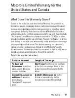 Предварительный просмотр 123 страницы Motorola V635 Owner'S Manual