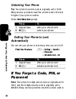 Preview for 34 page of Motorola V65p Start Here Manual