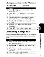 Preview for 47 page of Motorola V65p Start Here Manual