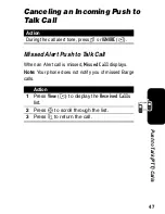 Preview for 49 page of Motorola V65p Start Here Manual