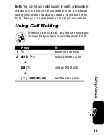 Preview for 61 page of Motorola V65p Start Here Manual