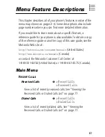 Preview for 63 page of Motorola V66 - Cell Phone - GSM User Manual