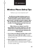 Preview for 207 page of Motorola V66 - Cell Phone - GSM User Manual