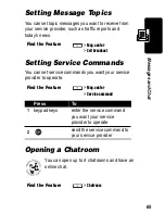 Preview for 65 page of Motorola V690 Manual