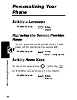 Preview for 94 page of Motorola V690 Manual