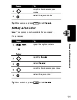 Preview for 131 page of Motorola V690 Manual