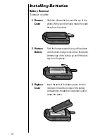 Предварительный просмотр 14 страницы Motorola V8162 Manual