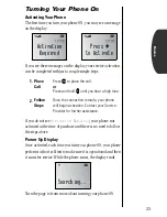 Предварительный просмотр 23 страницы Motorola V8162 Manual