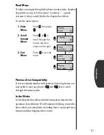 Предварительный просмотр 61 страницы Motorola V8162 Manual