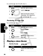 Предварительный просмотр 160 страницы Motorola V878 User Manual