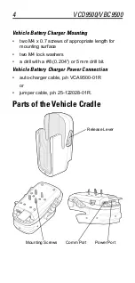 Предварительный просмотр 4 страницы Motorola VBC9500 Quick Reference Manual