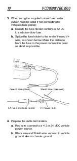 Предварительный просмотр 10 страницы Motorola VBC9500 Quick Reference Manual