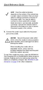 Предварительный просмотр 11 страницы Motorola VBC9500 Quick Reference Manual