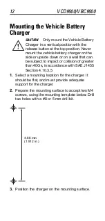 Предварительный просмотр 12 страницы Motorola VBC9500 Quick Reference Manual