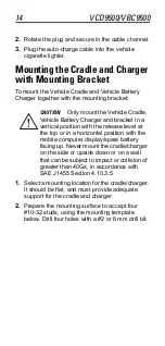 Предварительный просмотр 14 страницы Motorola VBC9500 Quick Reference Manual