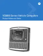 Preview for 1 page of Motorola VC6000 Series Product Reference Manual