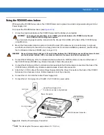 Предварительный просмотр 41 страницы Motorola VC6000 Series Product Reference Manual