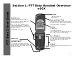 Предварительный просмотр 8 страницы Motorola Verizon PTT Beta 2 User Instructions