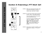 Предварительный просмотр 23 страницы Motorola Verizon PTT Beta 2 User Instructions