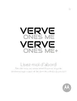 Предварительный просмотр 17 страницы Motorola VERVE ONES ME Read Me First