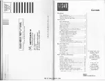 Предварительный просмотр 2 страницы Motorola VISAR Operating Instructions Manual