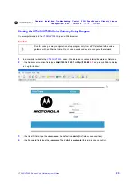 Предварительный просмотр 29 страницы Motorola VT2000 User Manual