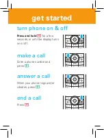 Предварительный просмотр 4 страницы Motorola W362 Getting Started Manual