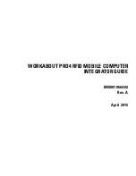 Предварительный просмотр 3 страницы Motorola WA9901 Integrator Manual