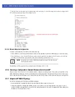 Preview for 540 page of Motorola WiNG 4.4 Reference Manual