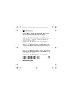 Предварительный просмотр 44 страницы Motorola WPLN4161 User Manual