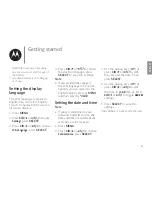 Предварительный просмотр 9 страницы Motorola XT801 User Manual