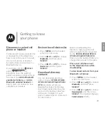 Предварительный просмотр 21 страницы Motorola XT801 User Manual