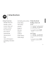 Предварительный просмотр 23 страницы Motorola XT801 User Manual