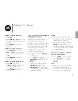 Предварительный просмотр 25 страницы Motorola XT801 User Manual