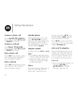 Предварительный просмотр 26 страницы Motorola XT801 User Manual